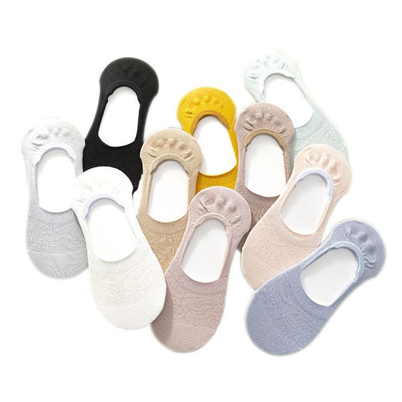 جوارب القوارب النسائية ذات الألوان الصلبة مع الجوارب الضحلة المجوفة جوارب القوارب النسائية ذات الألوان الصلبة مع الجوارب الضحلة المجوفة