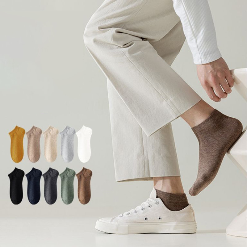 الربيع والخريف تمشيط القطن جوارب الرجال الرجال