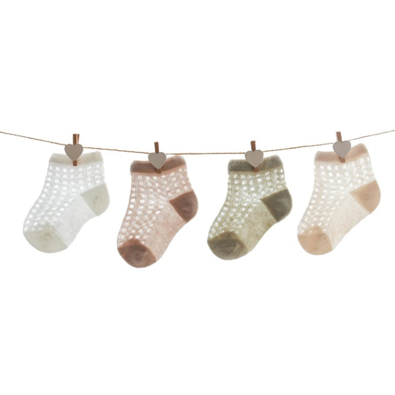 جوارب الطفل الصيف الجديدة شبكية شبكية شبكية جديدة من الحرير الجلي جوارب الطفل الصيف الجديدة شبكية شبكية شبكية جديدة من الحرير الجلي